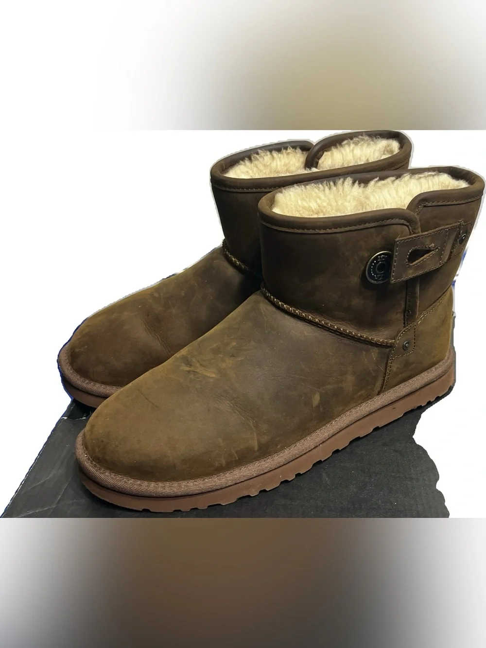 UGG Men's Chestnut Shearling Short Boot